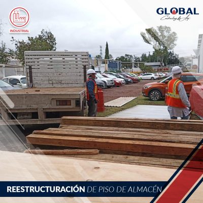 Reestructuración de piso de almacén