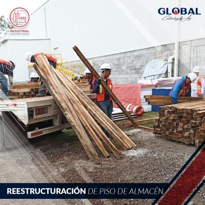 Reestructuración de piso de almacén